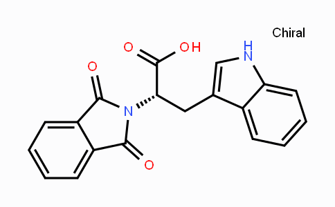 CAS No. 48208-26-0, (S)-2-(1,3-Dioxoisoindolin-2-yl)-3-(1H-indol-3-yl)propanoic acid