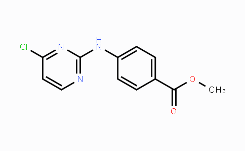 CAS No. 1378998-41-4, Methyl 4-((4-chloropyrimidin-2-yl)amino)benzoate