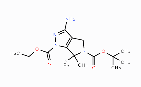 DY106877 | 718632-47-4 | 5-tert-Butyl 1-ethyl 3-amino-6,6-dimethylpyrrolo-[3,4-c]pyrazole-1,5(4H,6H)-dicarboxylate