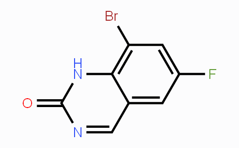 CAS No. 953039-62-8, 8-Bromo-6-fluoroquinazolin-2(1H)-one