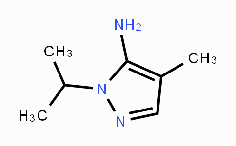 CAS No. 3524-50-3, 1-Isopropyl-4-methyl-1H-pyrazol-5-amine