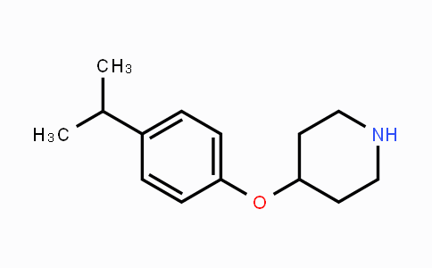 CAS No. 893763-12-7, 4-(4-Isopropylphenoxy)piperidine