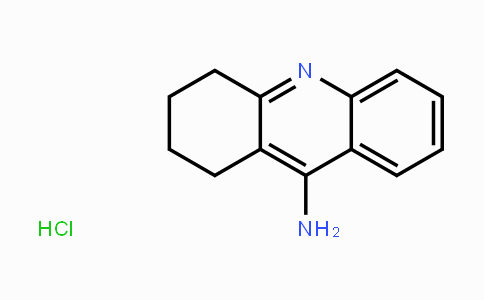 CAS No. 1684-40-8, 1,2,3,4-Tetrahydroacridin-9-amine hydrochloride