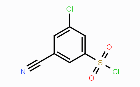 CAS No. 1131397-77-7, 3-Chloro-5-cyanobenzene-1-sulfonyl chloride
