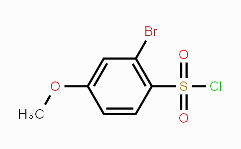 CAS No. 179251-57-1, 2-Bromo-4-(methyloxy)benzenesulfonyl chloride