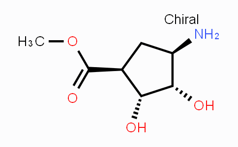 CAS No. 771428-01-4, (1S,2R,3S,4R)-Methyl 4-amino-2,3-dihydroxycyclopentanecarboxylate