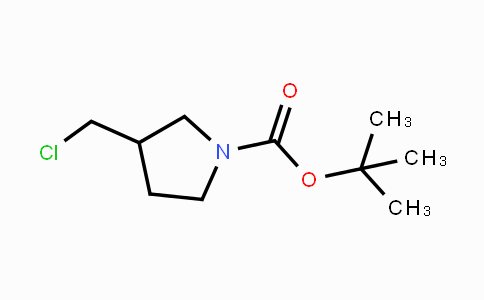 CAS No. 876589-13-8, tert-Butyl 3-(chloromethyl)pyrrolidine-1-carboxylate