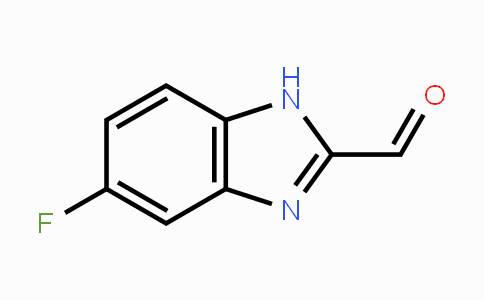 CAS No. 885280-34-2, 5-Fluoro-1H-benzo[d]imidazole-2-carbaldehyde
