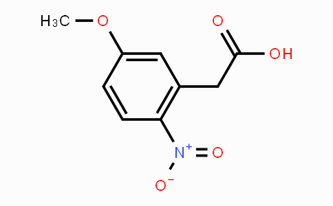CAS No. 20876-29-3, 2-(5-Methoxy-2-nitrophenyl)acetic acid