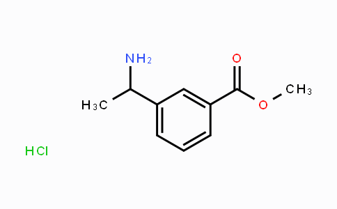 CAS No. 1263378-68-2, Methyl 3-(1-aminoethyl)benzoate hydrochloride