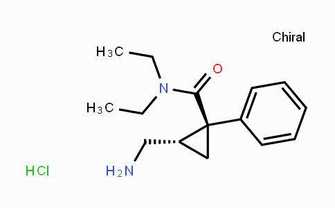 CAS No. 105310-47-2, (1S,2S)-2-(Aminomethyl)-N,N-diethyl-1-phenyl-cyclopropanecarboxamide hydrochloride