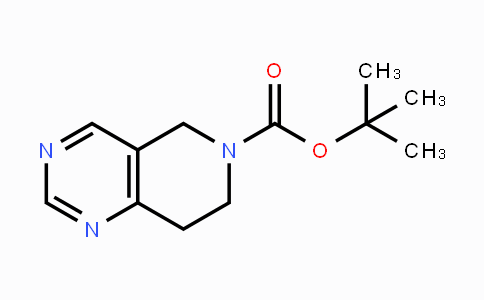 CAS No. 192869-49-1, tert-Butyl 7,8-dihydropyrido-[4,3-d]pyrimidine-6(5H)-carboxylate