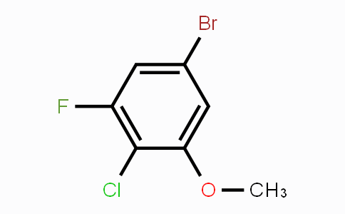 CAS No. 1261216-28-7, 5-Bromo-2-chloro-1-fluoro-3-methoxybenzene