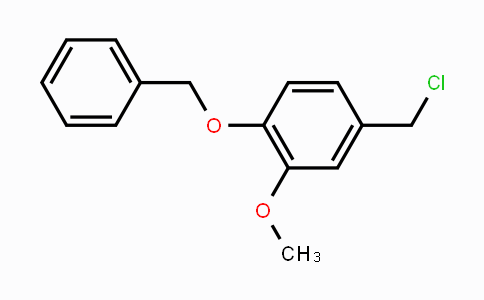 CAS No. 33688-50-5, 1-(Benzyloxy)-4-(chloromethyl)-2-methoxybenzene