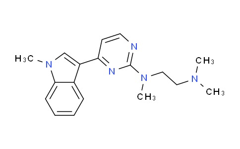 2227103-40-2 | 1,2-Ethanediamine, N1,N1,N2-trimethyl-N2-[4-(1-methyl-1H-indol-3-yl)-2-pyrimidinyl]-