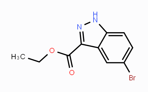 CAS No. 1081-04-5, 5-Bromo-1H-indazole-3-carboxylic acid ethyl ester