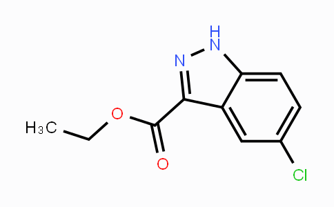 CAS No. 1081-05-6, 5-Chloro-1H-indazole-3-carboxylic acid ethyl ester