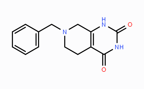CAS No. 62459-02-3, 7-Benzyl-5,6,7,8-tetrahydropyrido-[3,4-d]pyrimidine-2,4(1H,3H)-dione