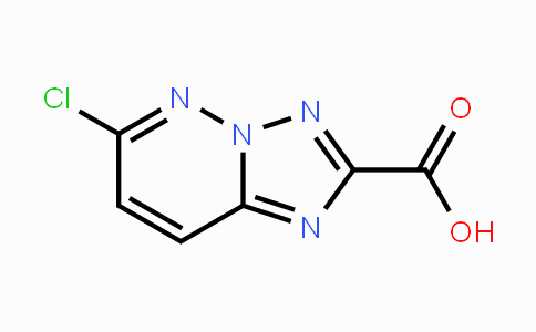 CAS No. 215530-62-4, 6-Chloro-[1,2,4]triazolo[1,5-b]-pyridazine-2-carboxylic acid