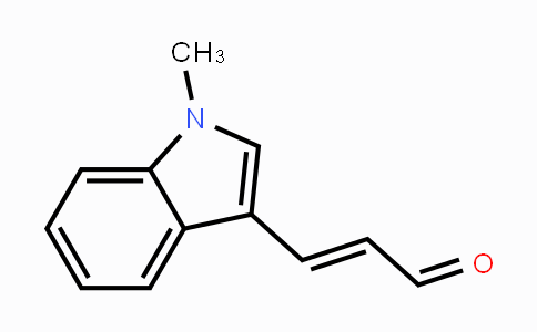 CAS No. 127029-73-6, (E)-3-(1-Methyl-1H-indol-3-yl)acrylaldehyde
