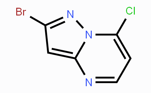 CAS No. 1203705-58-1, 2-Bromo-7-chloropyrazolo[1,5-a]pyrimidine