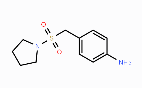 CAS No. 334981-10-1, 4-((Pyrrolidin-1-ylsulfonyl)methyl)aniline