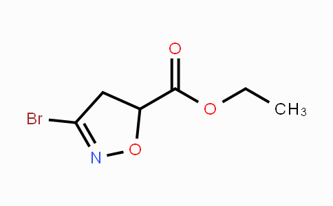 CAS No. 823787-15-1, Ethyl 3-bromo-4,5-dihydroisoxazole-5-carboxylate