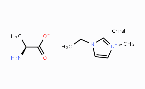 CAS No. 766537-81-9, 1-Ethyl-3-methyl-1H-imidazol-3-ium (S)-2-aminopropanoate