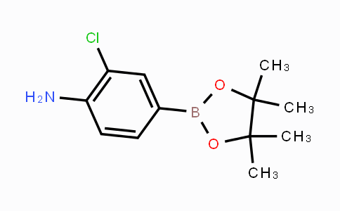 CAS No. 721960-43-6, 2-Chloro-4-(4,4,5,5-tetramethyl-1,3,2-dioxaborolan-2-yl)aniline