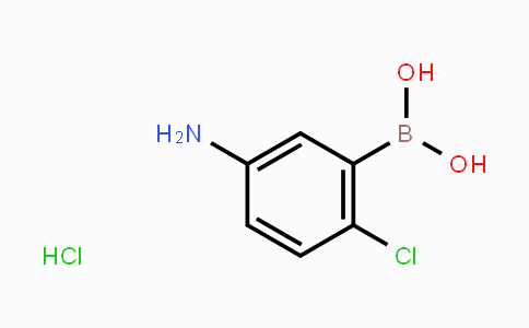 CAS No. 958646-69-0, (5-Amino-2-chlorophenyl)boronic acid hydrochloride