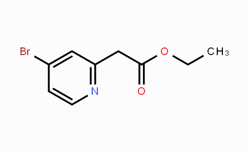 CAS No. 1060814-91-6, Ethyl 2-(4-bromopyridin-2-yl)acetate