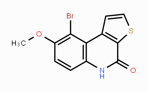 CAS No. 1338543-57-9, 9-Bromo-8-methoxythieno[2,3-c]quinolin-4(5H)-one