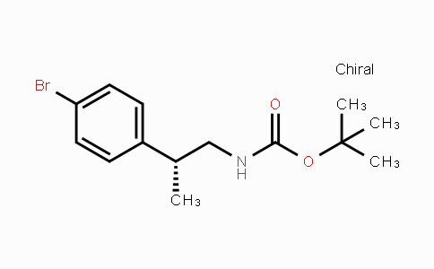CAS No. 211315-53-6, (R)-tert-Butyl (2-(4-bromophenyl)propyl)carbamate