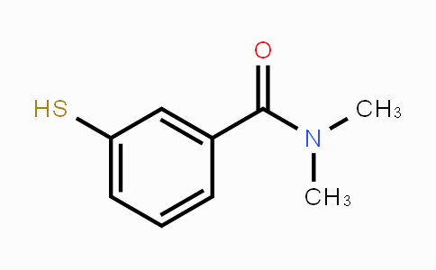CAS No. 801315-71-9, 3-Mercapto-N,N-dimethylbenzamide