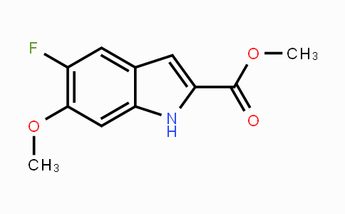 CAS No. 136818-64-9, Methyl 5-fluoro-6-methoxy-1H-indole-2-carboxylate