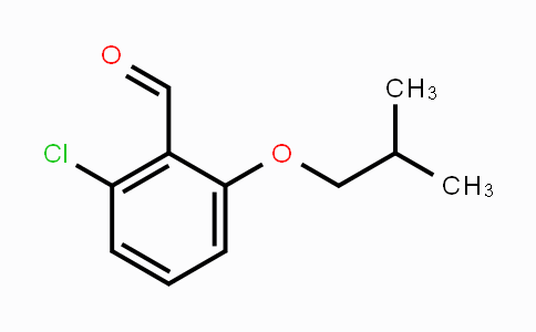 CAS No. 1020960-35-3, 2-Chloro-6-isobutoxybenzaldehyde
