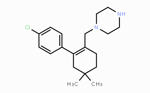 CAS No. 1228780-72-0, 1-((4'-Chloro-5,5-dimethyl-3,4,5,6-tetrahydro-[1,1'-biphenyl]-2-yl)methyl)piperazine