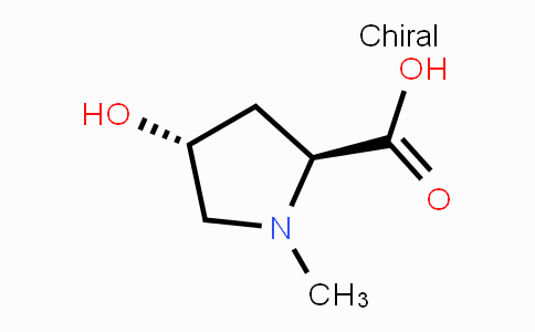CAS No. 4252-82-8, (2S,4R)-4-Hydroxy-1-methylpyrrolidine-2-carboxylic acid