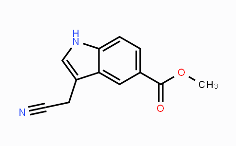 CAS No. 113438-59-8, Methyl 3-(cyanomethyl)-1H-indole-5-carboxylate