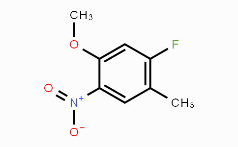 CAS No. 314298-13-0, 1-Fluoro-5-methoxy-2-methyl-4-nitrobenzene