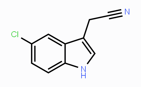 CAS No. 81630-83-3, 2-(5-Chloro-1H-indol-3-yl)acetonitrile