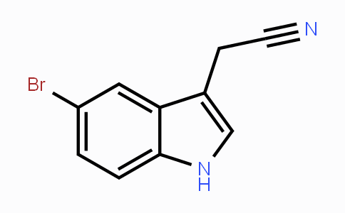 CAS No. 774-14-1, 2-(5-Bromo-1H-indol-3-yl)acetonitrile