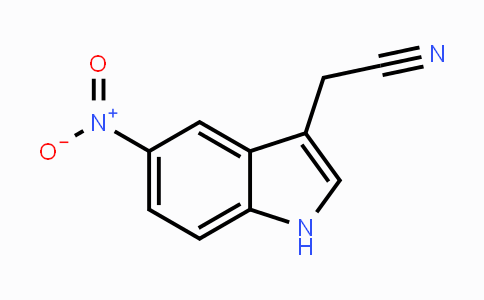 CAS No. 6952-13-2, 2-(5-Nitro-1H-indol-3-yl)acetonitrile