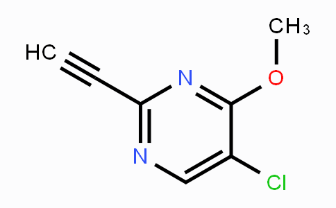 CAS No. 1330044-02-4, 5-Chloro-2-ethynyl-4-methoxypyrimidine