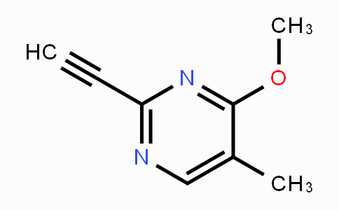 CAS No. 1330044-21-7, 2-Ethynyl-4-methoxy-5-methylpyrimidine