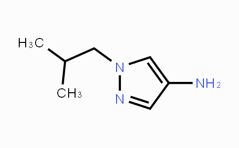 CAS No. 405548-42-7, 1-Isobutyl-1H-pyrazol-4-amine