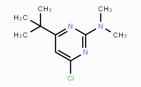 CAS No. 1250915-69-5, 4-(tert-Butyl)-6-chloro-N,N-dimethylpyrimidin-2-amine