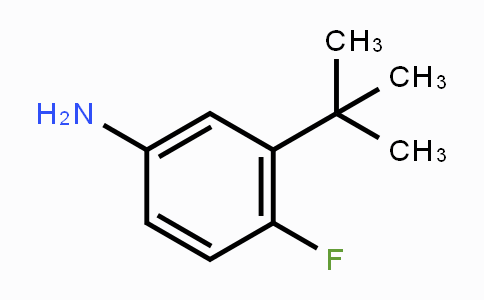 CAS No. 1369850-78-1, 3-(tert-Butyl)-4-fluoroaniline