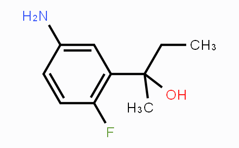 CAS No. 1374771-56-8, 2-(5-Amino-2-fluorophenyl)butan-2-ol