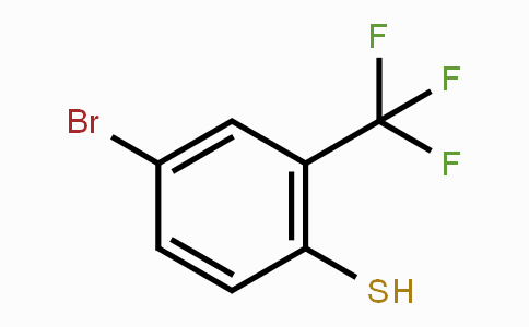 CAS No. 1208075-10-8, 4-Bromo-2-(trifluoromethyl)benzenethiol